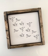 Load image into Gallery viewer, Birds in Flight - Wood Sign