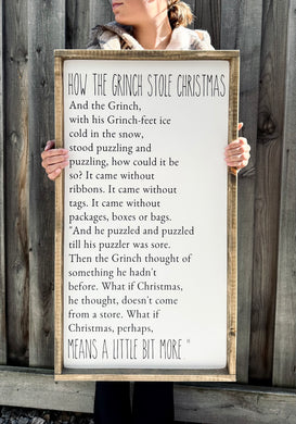 How The Grinch Stole Christmas