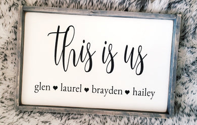 This is Us - Customizable
