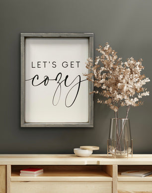 Let's get cozy