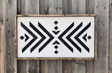 Load image into Gallery viewer, BoHo Aztec Enfold Design - Wood Sign