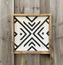 Load image into Gallery viewer, Boho Aztec Tantru Design - Wood Sign