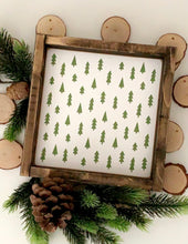 Load image into Gallery viewer, Little Trees Wood Sign